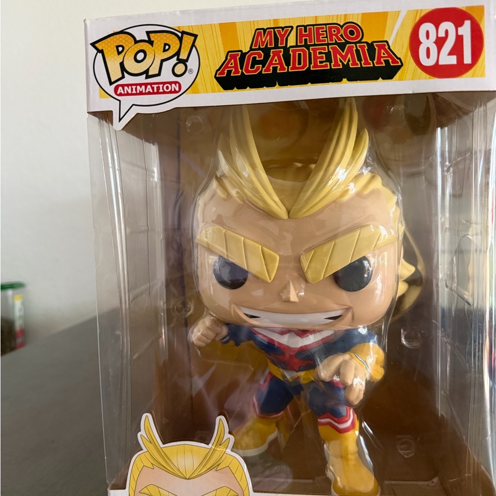 Funko My Hero Academia All Might Figure - Yellow and Red
